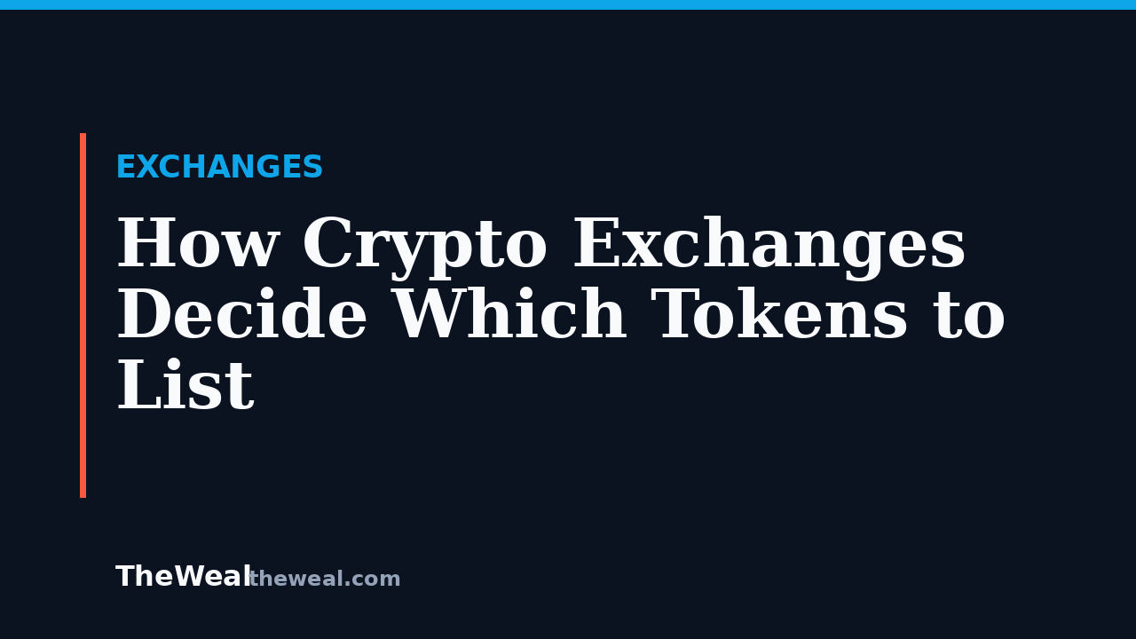 How Crypto Exchanges Decide Which Tokens to List