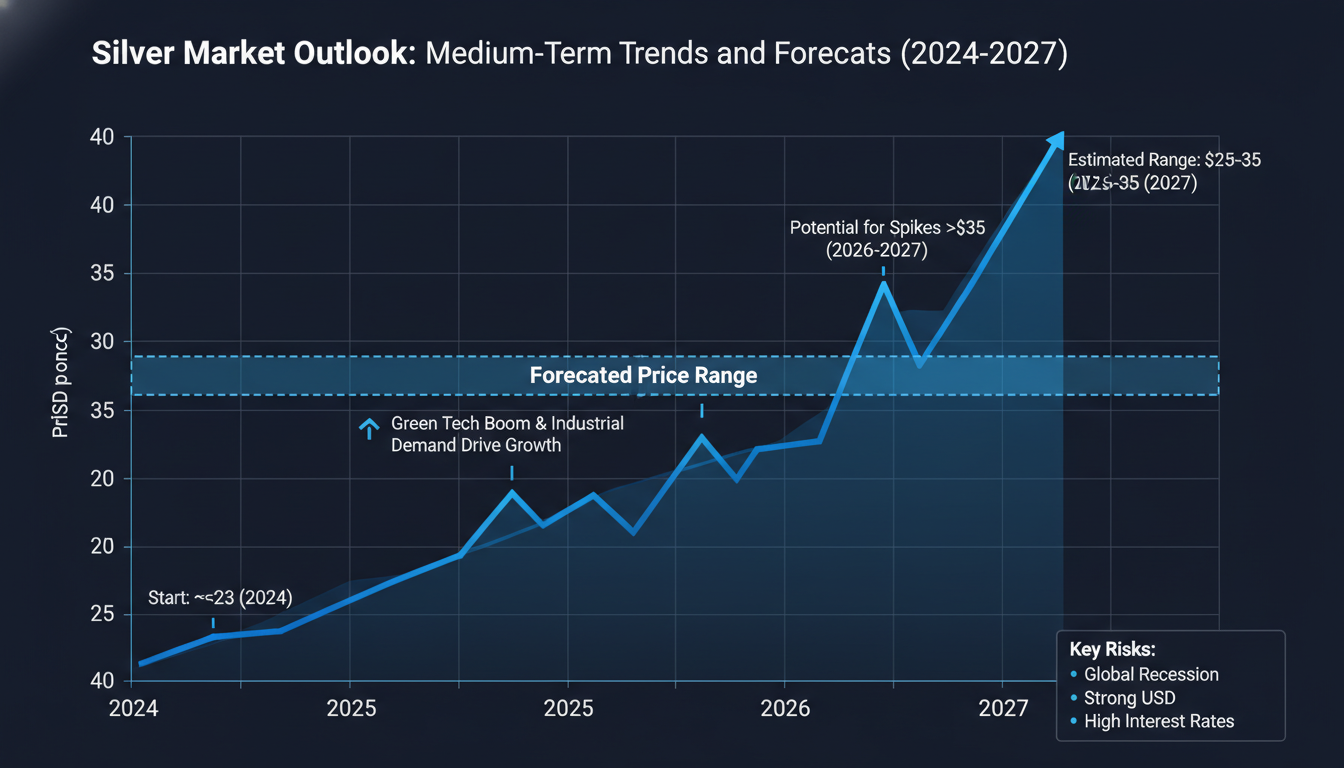 Silver Market Outlook: Medium-Term Trends and Forecasts