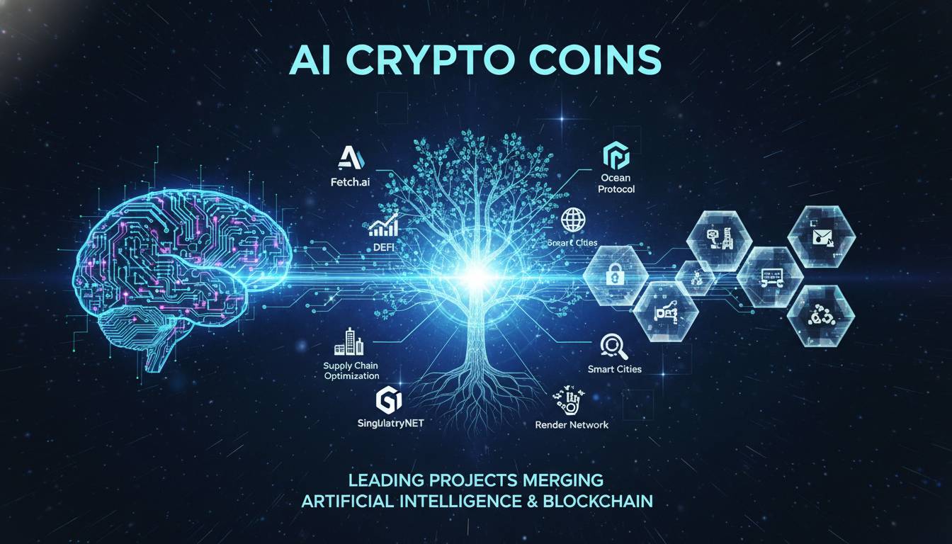 AI Crypto Coins: Leading Projects Merging Artificial Intelligence & Blockchain