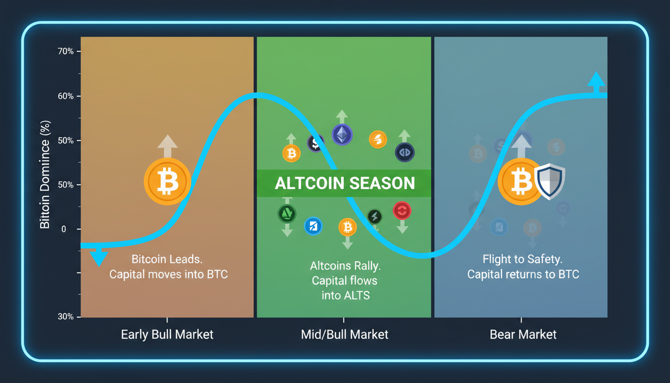 Bitcoin Dominance Explained: What It Means for Altcoins and Crypto Markets