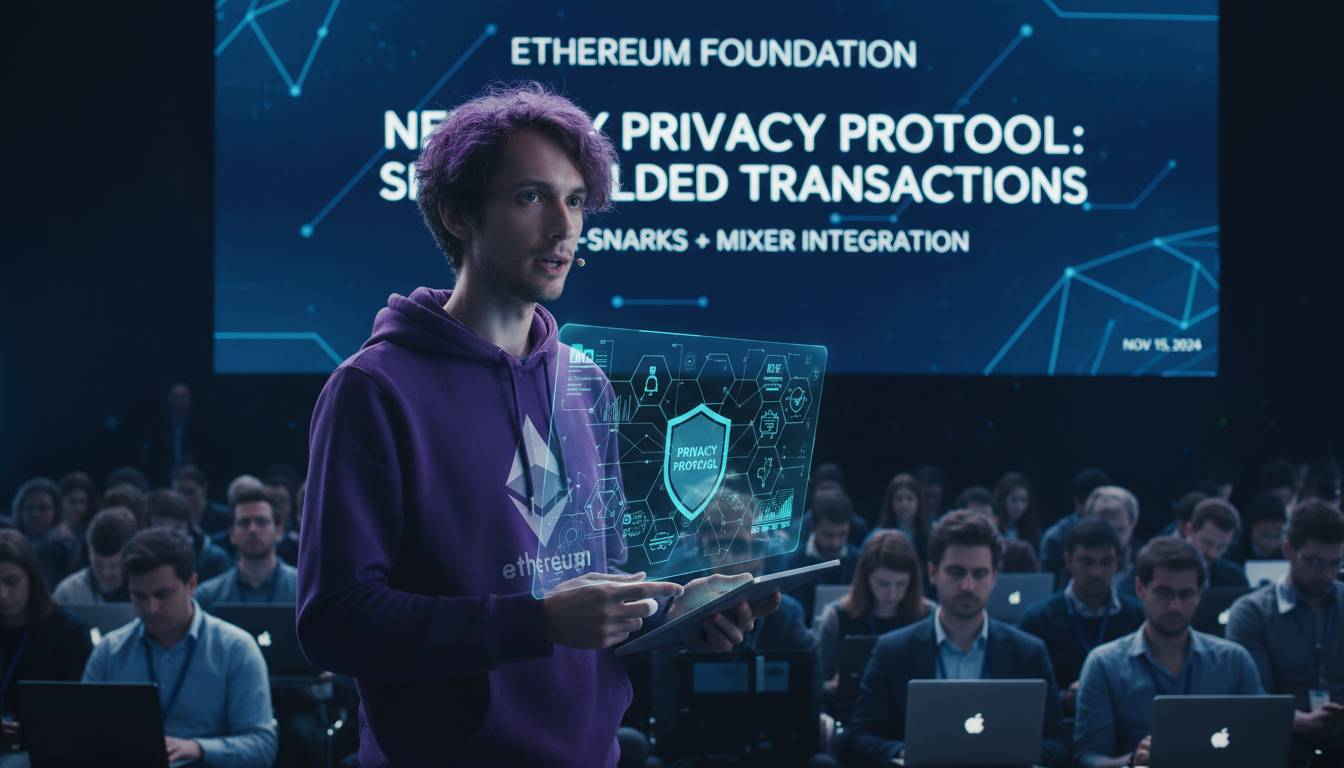 Vitalik Buterin News: Ethereum Founder Proposes New Privacy Protocol