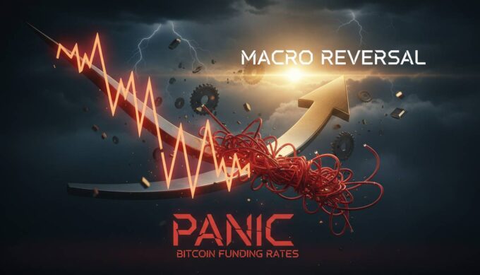 Bitcoin Funding Rates Signal Panic Before A