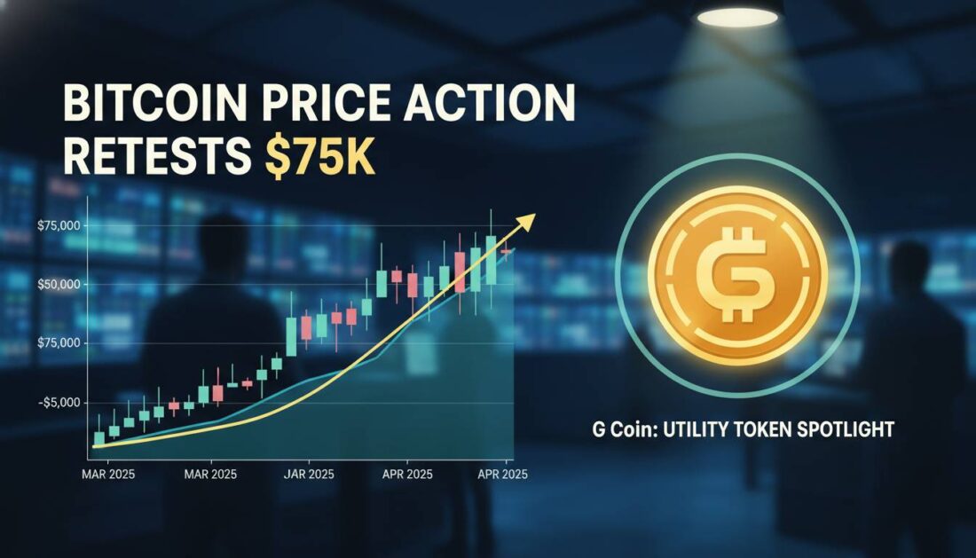 Bitcoin Price Action Retests 75k As G