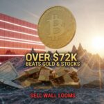 Bitcoin Surge Over 72k Beats Gold And Stocks But A