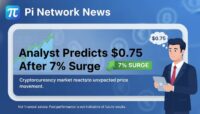 Pi Network News Analyst Predicts 075 After 7