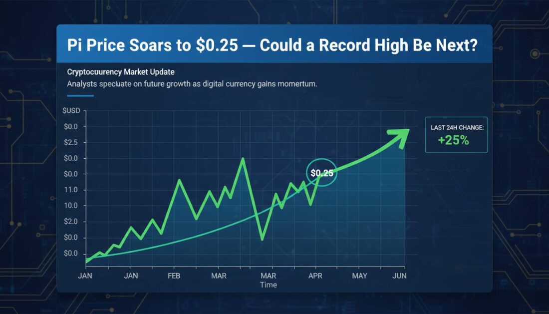 Pi Price Surges To 025 Could A