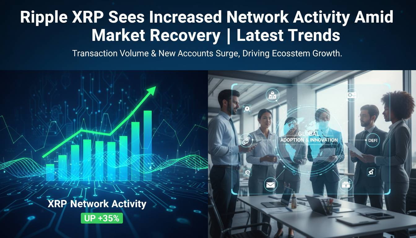 Ripple XRP Sees Increased Network Activity Amid Market Recovery | Latest Trends