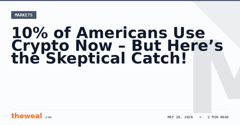 10% of Americans Use Crypto Now – But Here’s the Skeptical Catch!