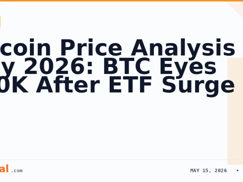 Bitcoin Price Analysis May 2026: BTC Eyes $90K After ETF Surge