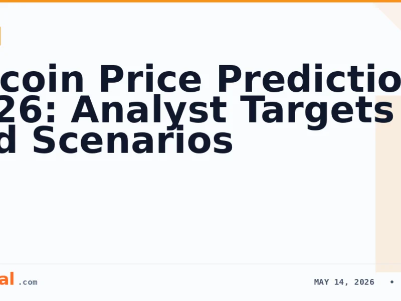 Bitcoin Price Prediction 2026: Analyst Targets and Scenarios