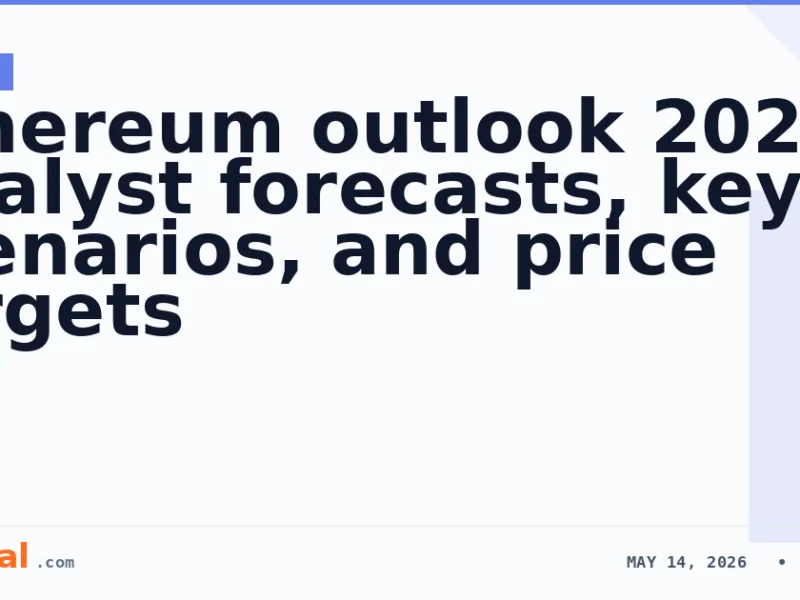 Ethereum outlook 2026: Analyst forecasts, key scenarios, and price targets