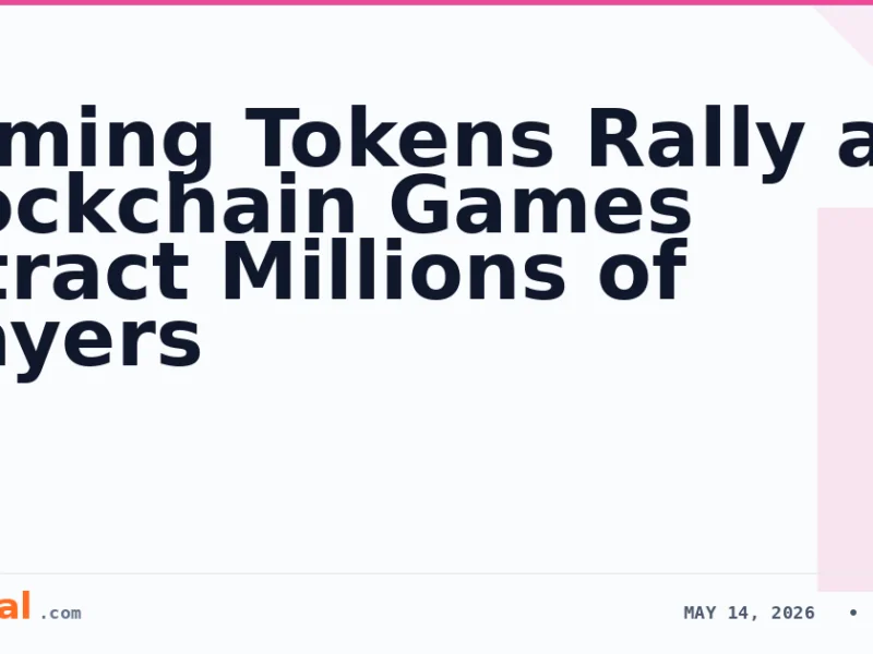 Gaming Tokens Rally as Blockchain Games Attract Millions of Players