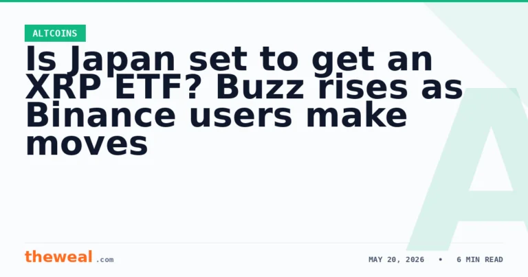 Is Japan set to get an XRP ETF? Buzz rises as Binance users make moves