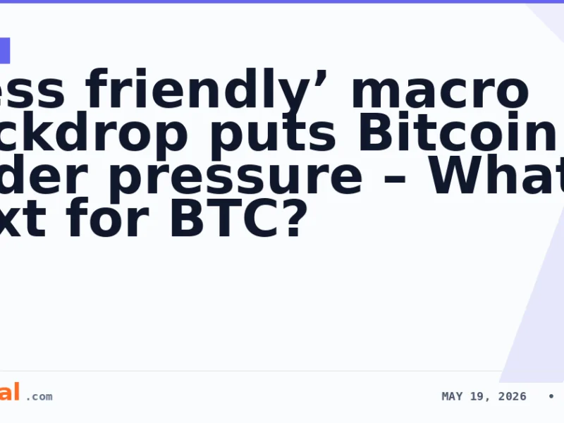 ‘Less friendly’ macro backdrop puts Bitcoin under pressure – What next for BTC?