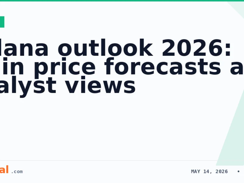 Solana outlook 2026: Main price forecasts and analyst views